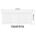 Z-Lite Carnaby 4 Light Flush Mount 7