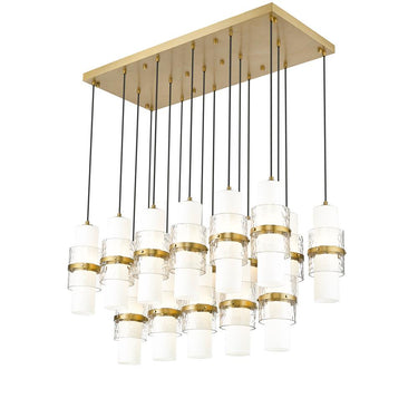 Z-Lite Cayden 18" 17 Light Linear Chandelier 17