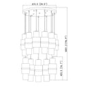 Z-Lite Cayden 24" 11 Light Chandelier 7