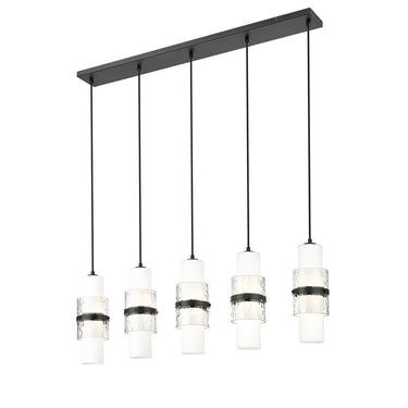 Z-Lite Cayden 4.75" 5 Light Linear Chandelier 10