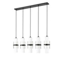 Z-Lite Cayden 4.75" 5 Light Linear Chandelier 12
