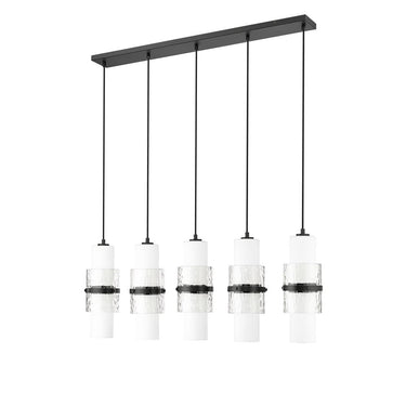 Z-Lite Cayden 4.75" 5 Light Linear Chandelier 12