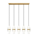 Z-Lite Cayden 4.75" 5 Light Linear Chandelier 16