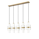 Z-Lite Cayden 4.75" 5 Light Linear Chandelier 19