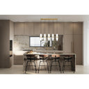 Z-Lite Cayden 4.75" 5 Light Linear Chandelier 21