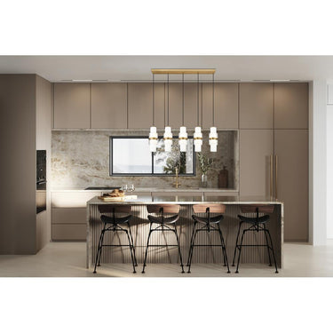 Z-Lite Cayden 4.75" 5 Light Linear Chandelier 21