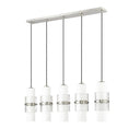 Z-Lite Cayden 4.75" 5 Light Linear Chandelier 4