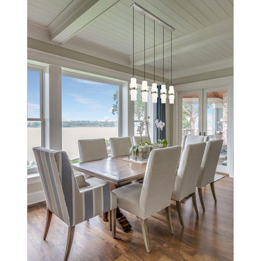 Z-Lite Cayden 4.75" 5 Light Linear Chandelier 6