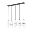 Z-Lite Cayden 4.75" 5 Light Linear Chandelier 8