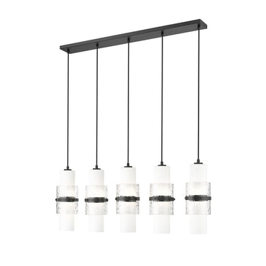 Z-Lite Cayden 4.75" 5 Light Linear Chandelier 8
