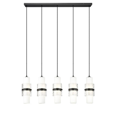 Z-Lite Cayden 4.75" 5 Light Linear Chandelier 9