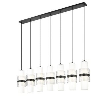 Z-Lite Cayden 4.75" 7 Light Linear Chandelier 10