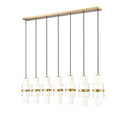 Z-Lite Cayden 4.75" 7 Light Linear Chandelier 15