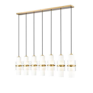 Z-Lite Cayden 4.75" 7 Light Linear Chandelier 15