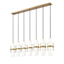 Z-Lite Cayden 4.75" 7 Light Linear Chandelier 17