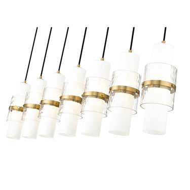 Z-Lite Cayden 4.75" 7 Light Linear Chandelier 18
