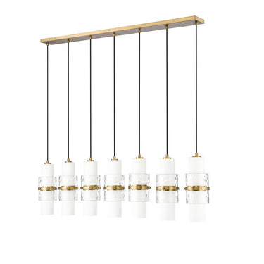 Z-Lite Cayden 4.75" 7 Light Linear Chandelier 19