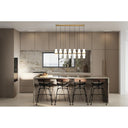 Z-Lite Cayden 4.75" 7 Light Linear Chandelier 21