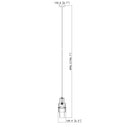 Z-Lite Cayden 6.5" 1 Light Pendant 7