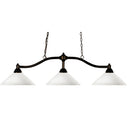 Z-Lite Chance 3 Light Billiard - 147-BILL-A14SHADE 1