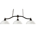 Z-Lite Chance 3 Light Billiard - 147-BILL-D14SHADE 