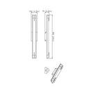 Z-Lite Chase 33W 1 Light Vanity Wall Sconce 7