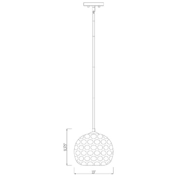 Z-Lite Chloe 1 Light Pendant image 14