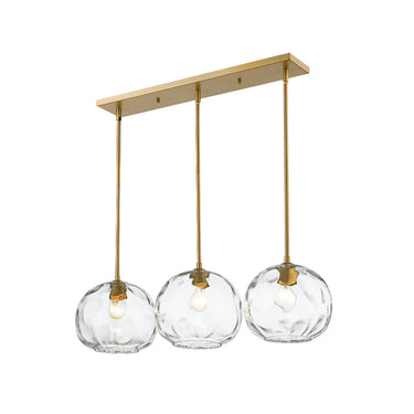 Z-Lite Chloe 3 Light Linear Chandelier image 1