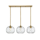 Z-Lite Chloe 3 Light Linear Chandelier image 3