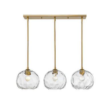 Z-Lite Chloe 3 Light Linear Chandelier image 3