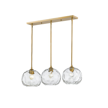 Z-Lite Chloe 3 Light Linear Chandelier image 5