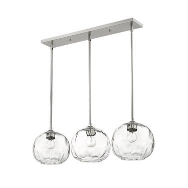 Z-Lite Chloe 3 Light Linear Chandelier image 8