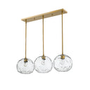 Z-Lite Chloe 3 Light Linear Chandelier image 9
