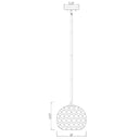 Z-Lite Chloe 9.5" High 1 Light Pendant image 7