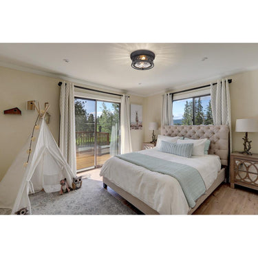 Z-Lite Clarion 2 Light Flush Mount 13