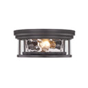 Z-Lite Clarion 2 Light Flush Mount 9