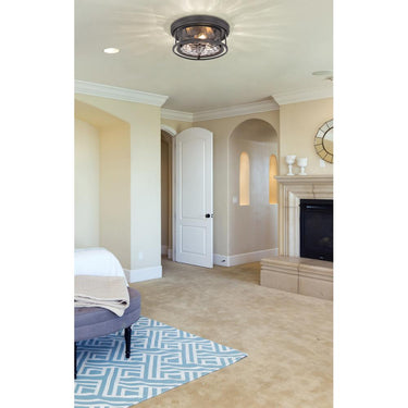 Z-Lite Clarion 3 Light Flush Mount 14