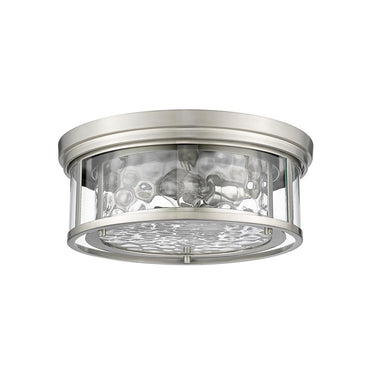 Z-Lite Clarion 3 Light Flush Mount 4