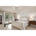 Z-Lite Clarion 3 Light Flush Mount 5