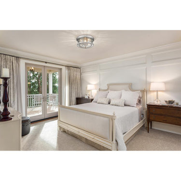 Z-Lite Clarion 3 Light Flush Mount 5