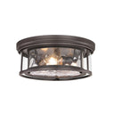 Z-Lite Clarion 3 Light Flush Mount 8