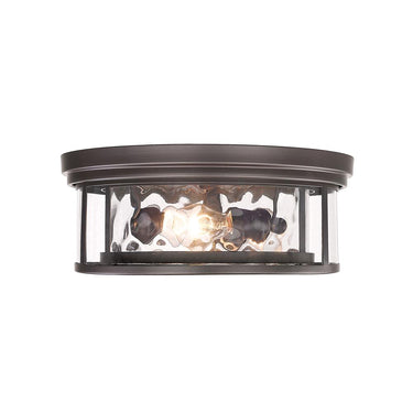 Z-Lite Clarion 3 Light Flush Mount 9