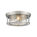 Z-Lite Clarion 3 Light Flush Mount 