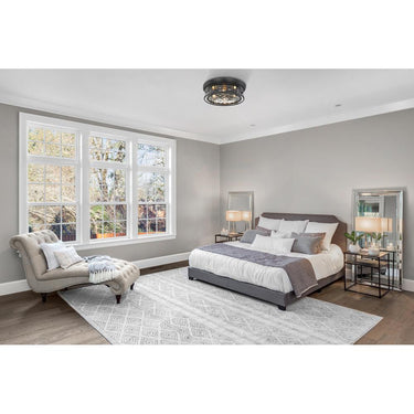 Z-Lite Clarion 4 Light Flush Mount 21