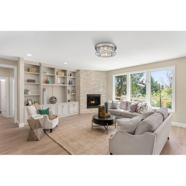 Z-Lite Clarion 4 Light Flush Mount 6