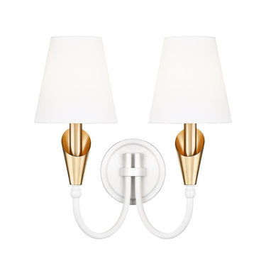 Z-Lite Claudelle 2 Light Wall Sconce 16