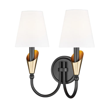 Z-Lite Claudelle 2 Light Wall Sconce 8