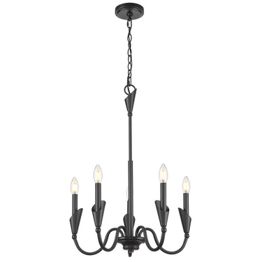 Z-Lite Claudelle 24" 5 Light Chandelier 1