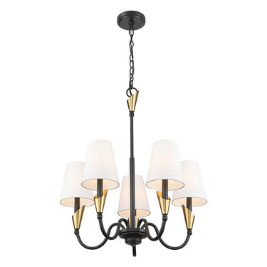 Z-Lite Claudelle 24" 5 Light Chandelier 10