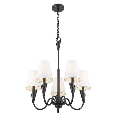 Z-Lite Claudelle 24" 5 Light Chandelier 2